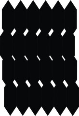 An isolated 3D render of a black and white cube symbol on a black background, representing a vector tool set