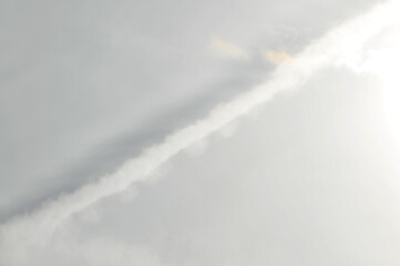 Fototapeta premium the gray clouds on the sky