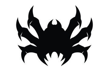 scary monster claws vector icon © Pallobroy