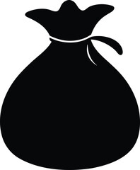 vector illustration of a sack