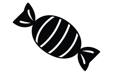 wrapped candy vector icon