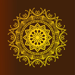 Colorful Mandala Art – Decorative Geometric Ornament for Meditation & Fashion Print