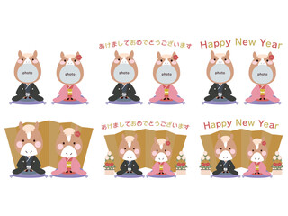 午年挿絵セット1