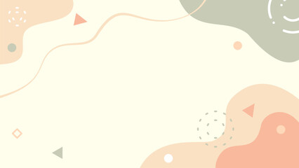 Elegant abstract pastel backgrounds with smooth curves, organic silhouettes, and a refined minimalist style for versatile design use.