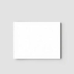 Blank square photorealistic brochure mockup on light grey background high resolution book mockup blank template professional presentation blank empty  creative composition ve