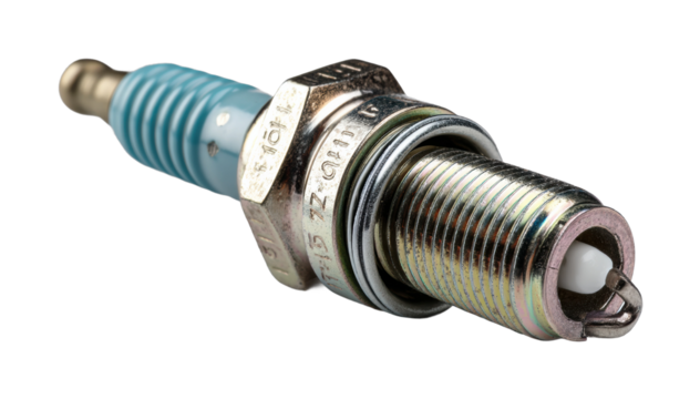 Spark plug installation process automotive workshop instructional content detailed view mechanics isolated on transparent background, png