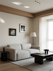 Fototapeta premium Minimalist Interior Design Elements