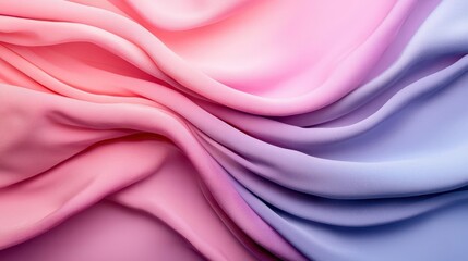 Obraz premium Artistic seamless blending of silk textures, cozy feel with fluid natural lines