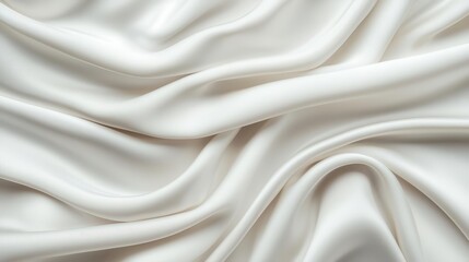 Fototapeta premium Cozy monochrome silk texture in seamless wave formation, minimalist softness