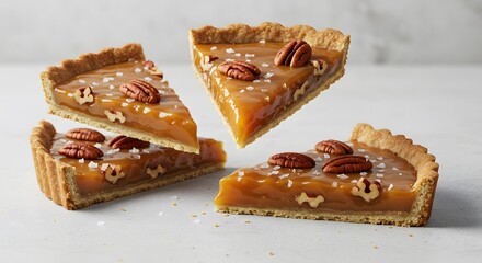 Salted Caramel Pecan Tart – A Decadent Crunchy Delight 2