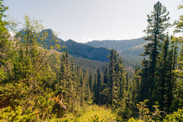 russia, ergaki - 4 august 2025 Ergaki Nature Park. Krasnoyarsk region Russia