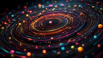 Abstract ripples of blue liquid create a clean, circular pattern on a wet surface, resembling a fresh water drop