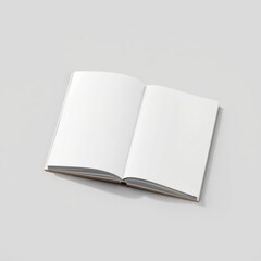 Premium quality picture of blank brochures and booklet on grey background book mockup blank template professional presentation blank empty  creative composition versatile use
