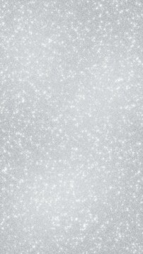 silver texture with shiny glittering stars animation, luxury bright soft pattern,cosmetics and beauty vertical social media motion design element	