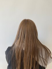 Fototapeta premium woman with long hair