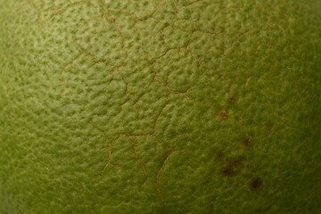 Surface of Local Pomelo Skin with Fine Cracks from Heat and Manual Harvesting_3