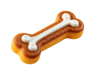 Delicious dog treats pet store food product healthy snack option isolated on transparent background, png