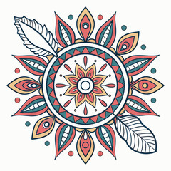 abstract floral ornament