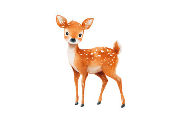 Fototapeta premium deer silhouette grazing at dawn 