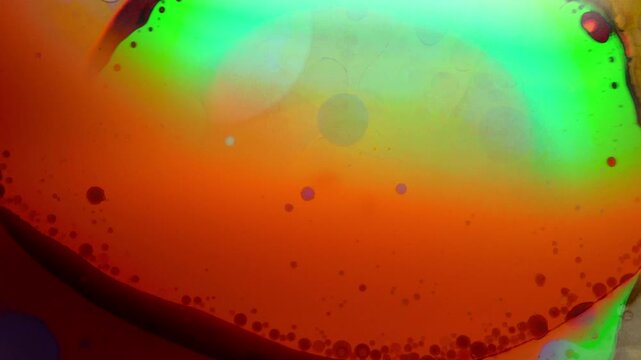 Authentic psychedelic liquid light show using the same methods as 1960's and 1970's projections at classic acid rock shows. Light art.