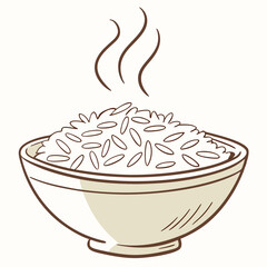 Steaming Bowl of Rice