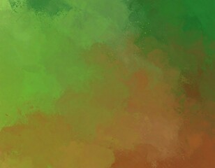 Abstract blend of green and brown
