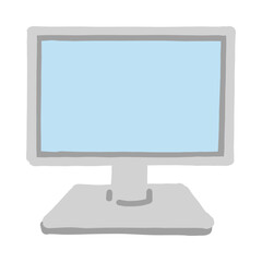 手書きの「液晶モニタ」