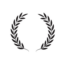 laurel wreath award. transparent png and vector