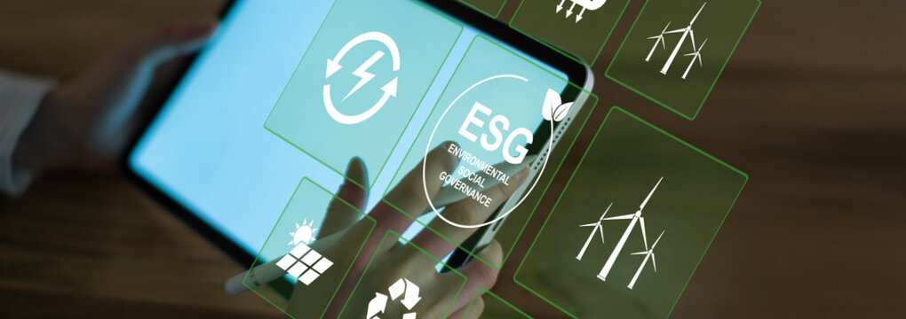 Environmental, Social, and Governance ESG Strategy Implementation via Digital Technologies.