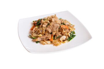 Pad See Ew with Pork and Vegetables