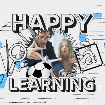 3D Sketch School Time Intro - Square