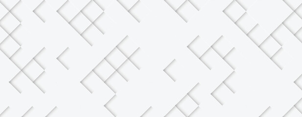 Abstract Geometric Pattern of Interlocking Squares