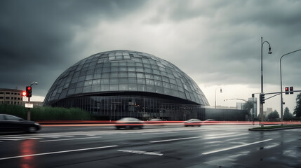 Naklejka premium Contemporary City Center