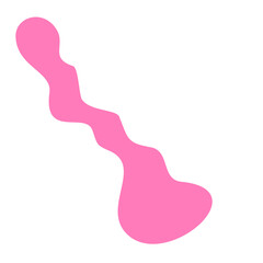 Wave hand drawing doodle