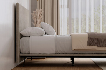 Bedroom view from the side