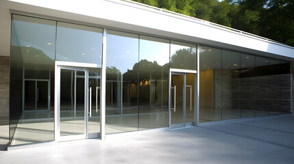 Obraz premium Glass Corporate Headquarters