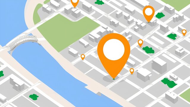 Mapping urban areas location identification city streets digital graphics outdoor aerial view navigation insights