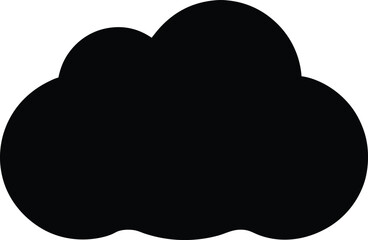 vector illustration of a cloud