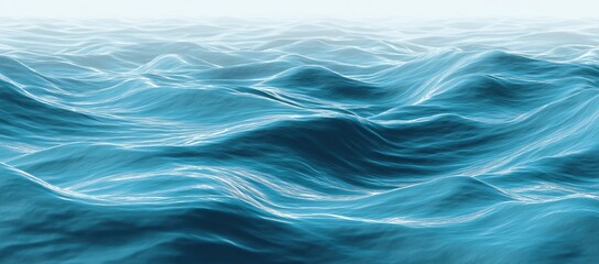 Abstract digital waves