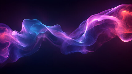 Minimalist desktop wallpaper featuring bold black background with vibrant purple accents, perfect for modern PC and laptop screen aesthetics