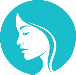 Beauty logo vector art illustration