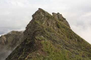 high mountain landscape