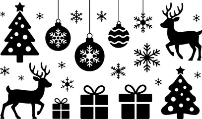 Christmas Ornament Vector Set