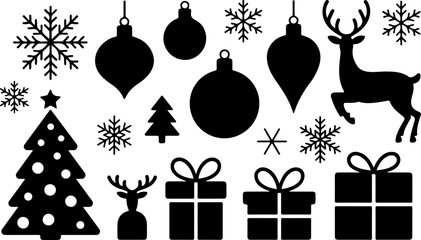 Christmas Ornament Vector Set