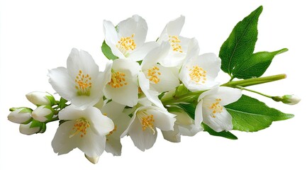 Obraz premium Close-up of jasmine blossoms