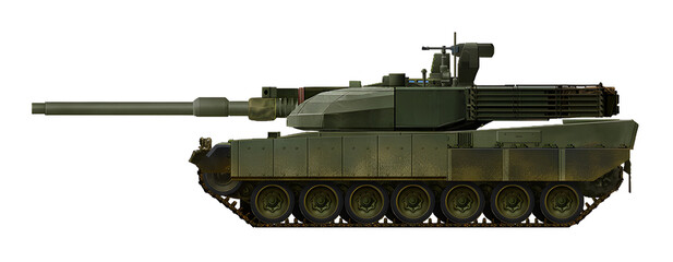 Type-42A3 (Improved version of the Type-42A2 tank, with the installation of a new turret with a 120mm gun and automatic loader) © Tikros