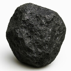 Black mineral rock surface

