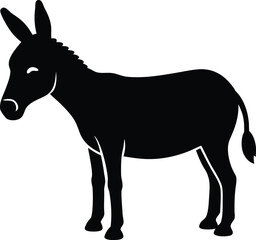 Donkey Silhouette