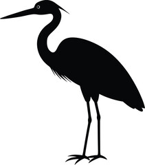 Heron Silhouette