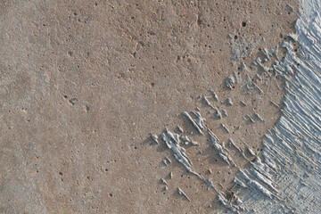 Concrete texture. Textured texture of concrete and plaster. Wall with rough texture. Old concrete